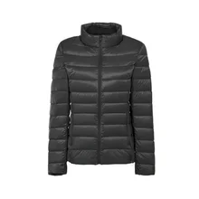 RICORIT/зимние модные куртки; Новинка; тонкий однотонный пуховик на белом утином пуху; ультралегкий пуховик; ветронепроницаемые пуховые пальто; портативная пуховая верхняя одежда