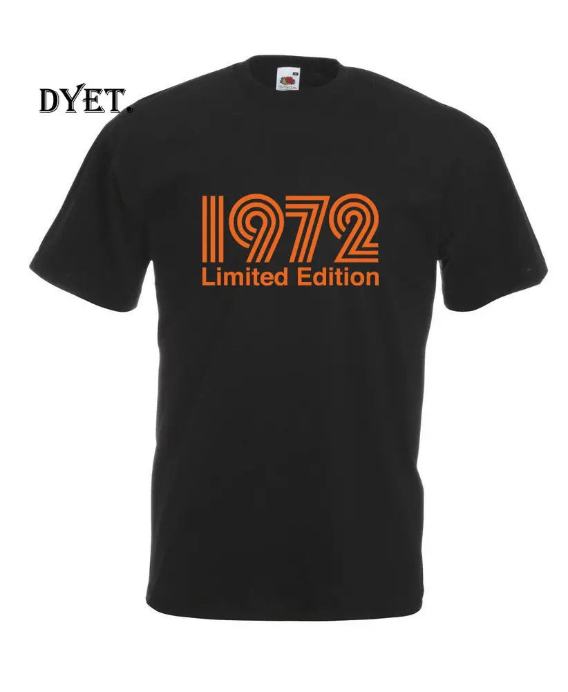 1972 Ограниченная серия оранжевая крутая футболка с надписью все размеры # черная
