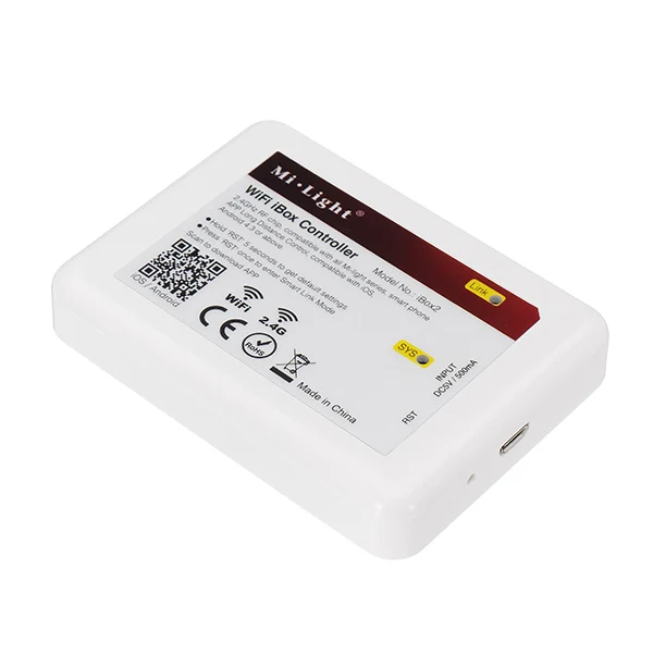 Mi Light 2,4G диммер Светодиодный контроллер полосы DC5V 500ma светодиодный wifi контроллер IBOX для IOS Android