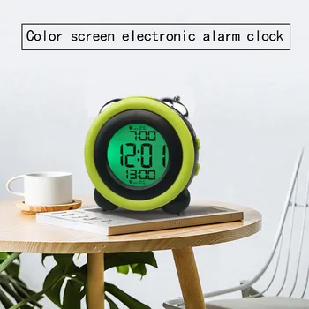 

New Color Screen Loud Alarm Clock, Multiple Alarm Electronic Clock, High Quality Creative Home Decoration Alarm Clock