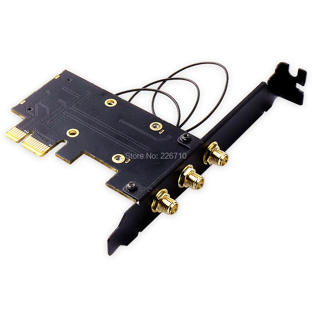 Компьютерный адаптер Link 4965AGN 300M PCI E 1X 16X 2 4/5 ГГц INTEL 4965 Wi Fi WLAN карта беспроводного
