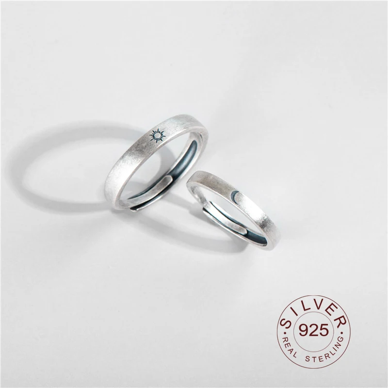 Free Shipping 925 Sterling Silver Smooth Rings For Women Jewelry