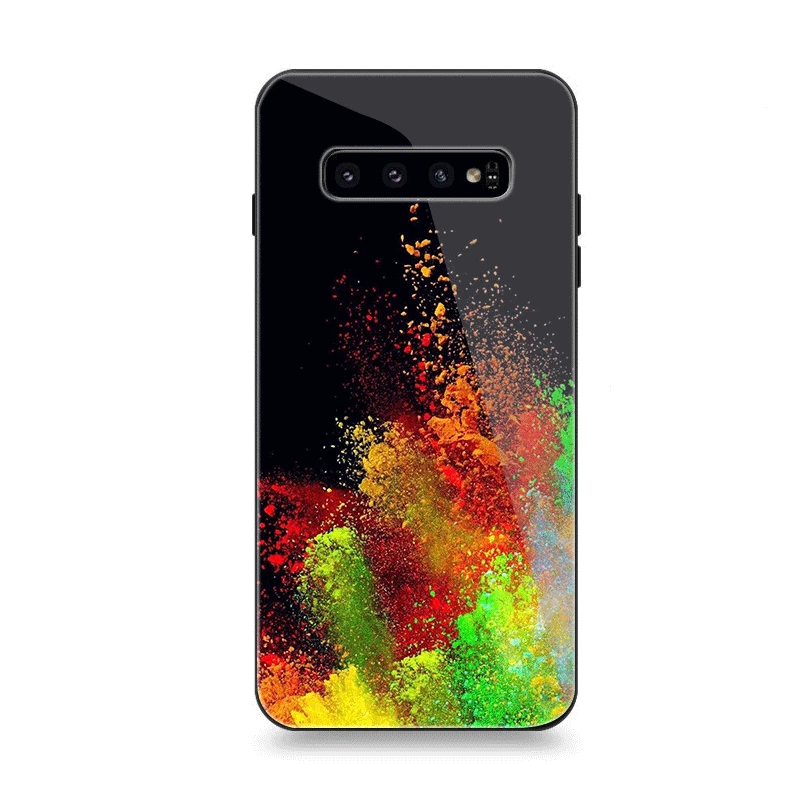Мобильный чехол для телефона Стекло для samsung A10 A20 A30 A40 A50 A60 A70 S7 край S8 Plus Note 8 9 S10 крышка модные рельсы для поезда