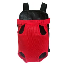 Нейлоновый сетчатый рюкзак для домашних животных, собак, кошек, передняя сетчатая дорожная сумка через плечо, сумка-переноска