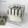 Quality Commercial Food-Grade Stainless Steel Popsicle Mould DIY Ice Cream Molds With Sticks Holder 40 Cells Ice-Pop Mold 3