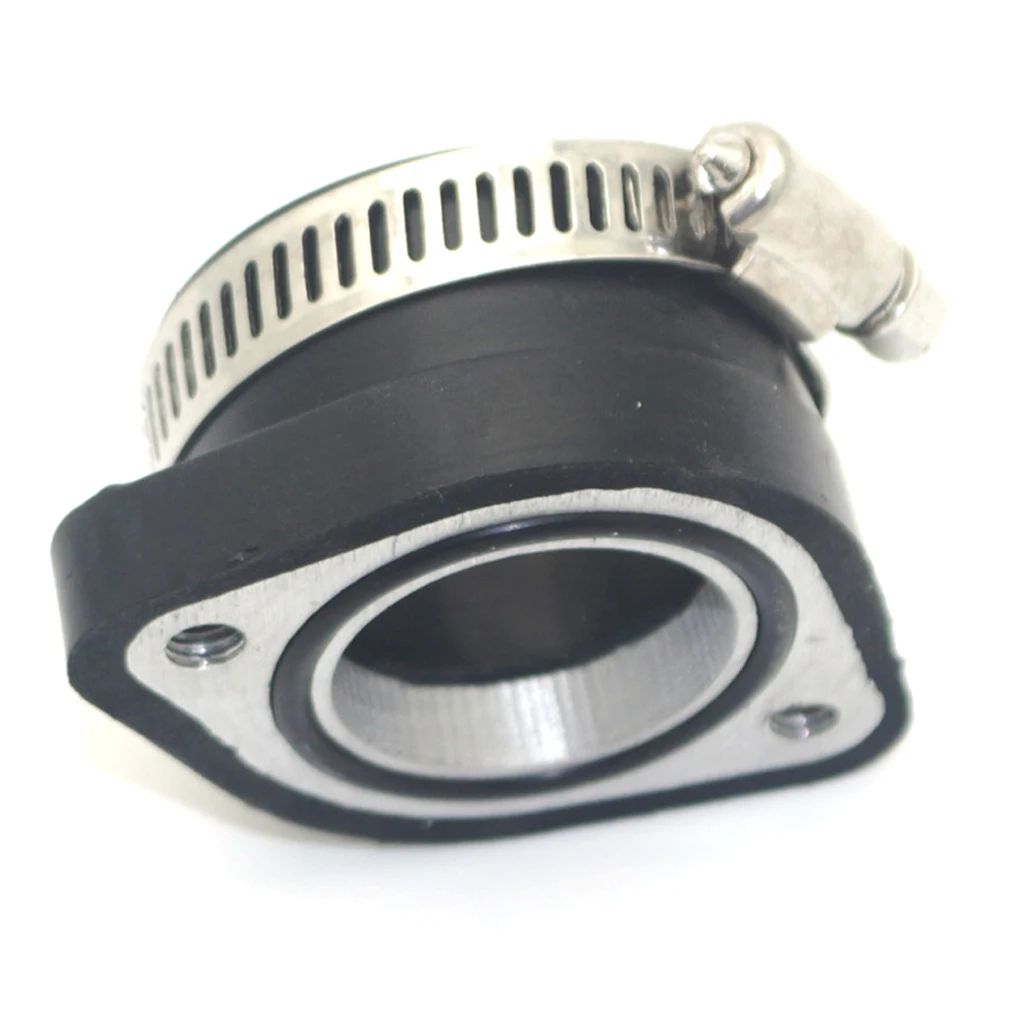 Rubber Intake Manifold Boot Carb Joint 28mm 35mm for Mikuni VM24 Keihin OKO KOSO Carburetor ATV UTV, Black