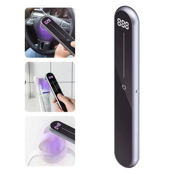 

Portable UV Disinfection Lamp Wand Ultraviolet Sterilizer USB Rechargeable UV Germicidal Lamp Handheld Sterilizer Light Stick