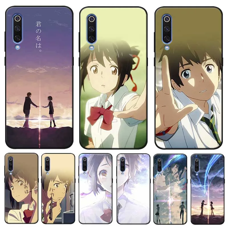 Your Name Cover for samsung galaxy a50 a70 a30 a40 a20 s8 s9 s10 plus Clear Soft Silicone Phone Case |