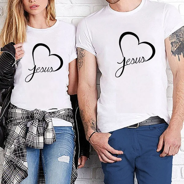 Футболка с надписью Love для мужчин и женщин Хлопковая футболка faith hope love Летняя