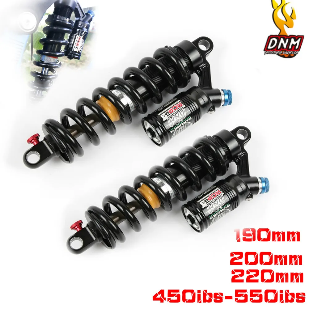 Задний амортизатор DNM RCP 3 RCP2S прочные регулируемые подвесные амортизаторы