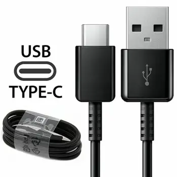 

Suitable For Samsung S8 S10 Type-c Mobile Phone Data Cable USB Charging Cable Data Transmission Line Fast Charging Cable 1.2M