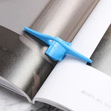 5 шт./10 шт. синий пластиковый держатель для книг с большим пальцем держатель страниц книги Закладка для книг подставка для большого пальца канцелярские товары офисные школьные принадлежности