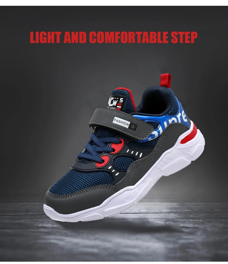 Fashion cool sneakers casual children sport shoes