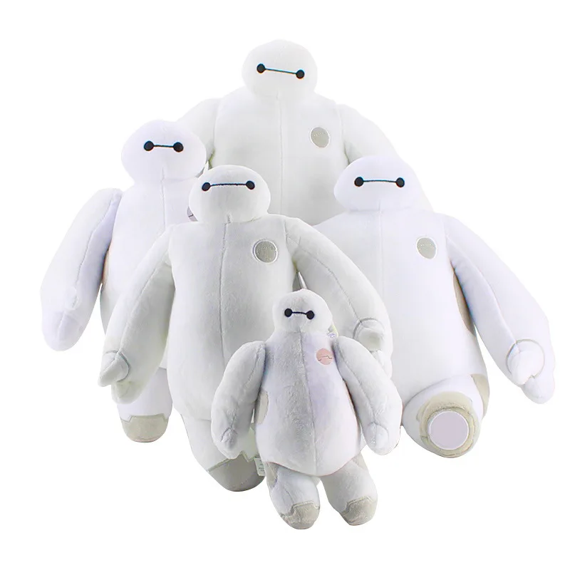 18 см мультяшный фильм Baymax плюшевые куклы мягкие игрушки большой герой 6 детские