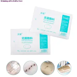 2Pc 6x7cm Sterile Indwelling Catheter Fixation Waterproof Wound Dressing Sticker