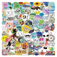 

10/30/50PCS Cartoon Animation Small Fresh Personality Creative Graffiti Laptop Skateboard Mobile Phone Stickers Wholesale