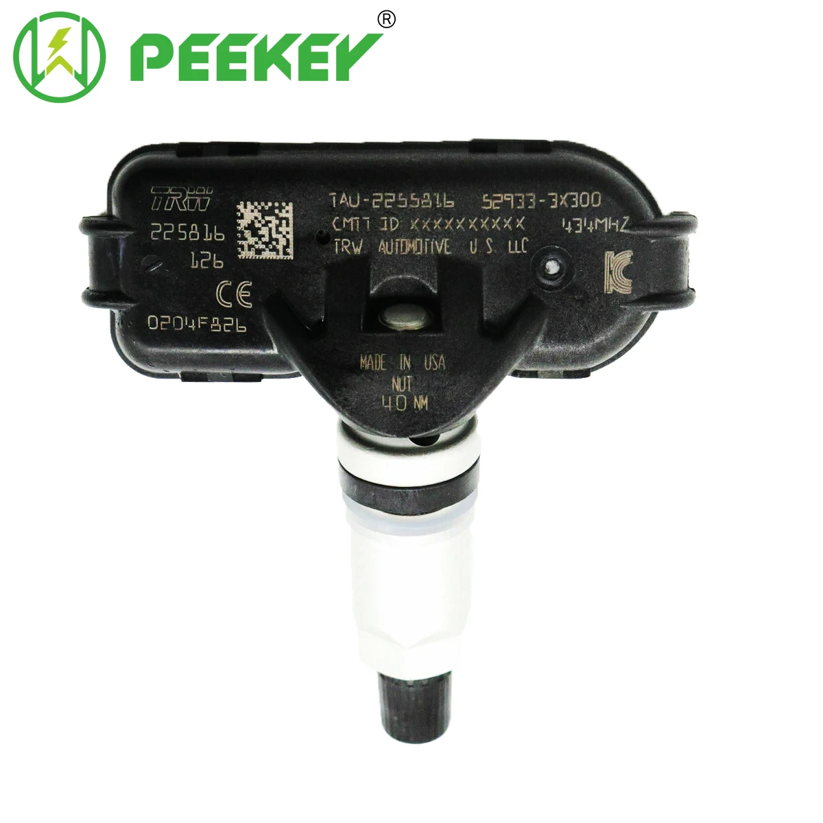 

Tire Pressure sensor TPMS sensor For Hyundai Elantra Kia Cerato Rio 433MHz 52933-3X300 529333X300
