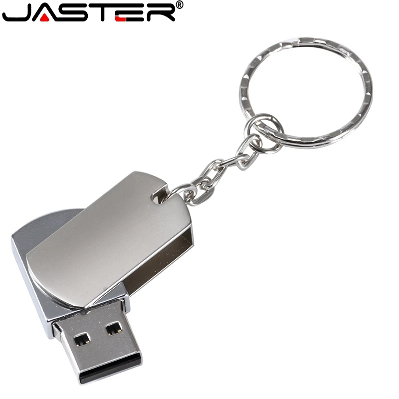 JASTER металлический USB флеш накопитель портативный 128 Гб 64 ГБ 32 16 4 Флешка мини карта