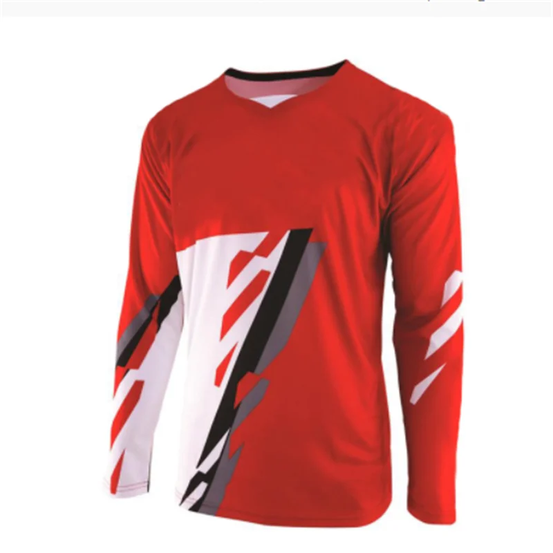 thumbnail image 1 of Camisetas de motocross para bicicleta de montaña, ropa transpirable para bicicleta, camisetas de ciclismo de manga larga, camisetas de descenso, camisetas de secado rápido para todo terreno y MTB, 1 of 5