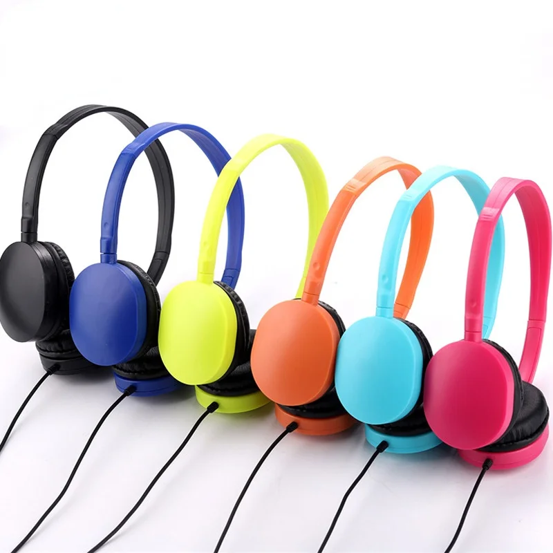 Проводные Складные Наушники регулируемые наушники с аудиоразъемом 3 5 мм