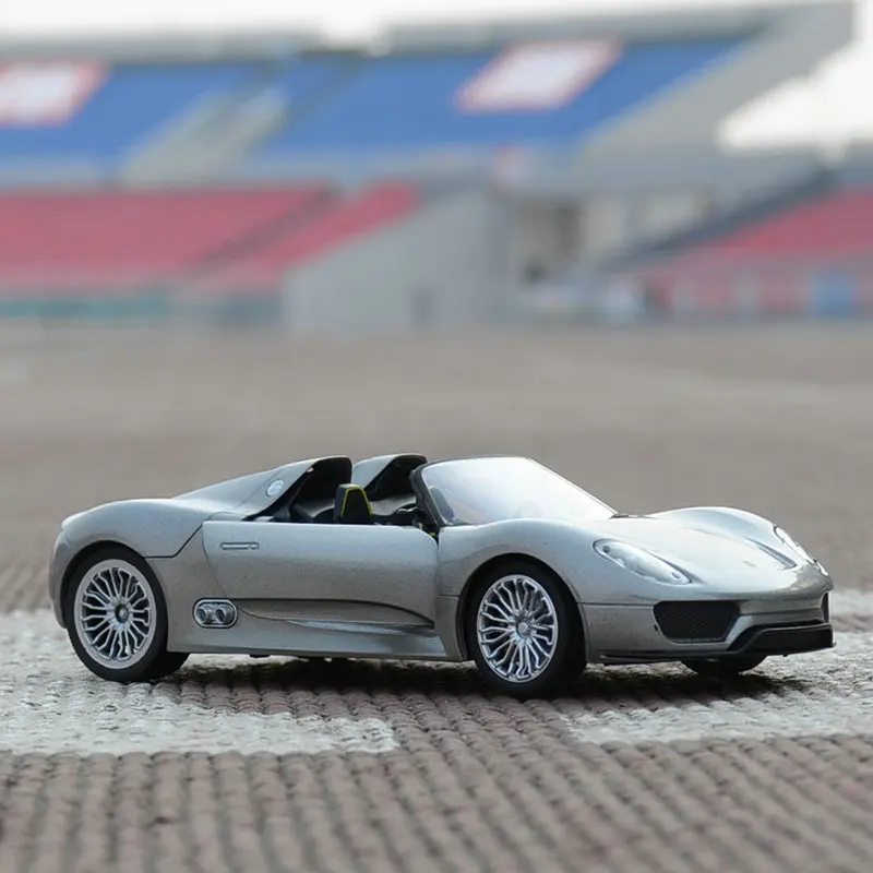 1:24 porsche 918 металлическая модель автомобиля завод Моделирование спортивный автомобиль детские игрушки коллекция украшений