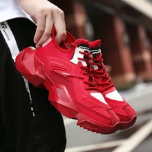 Оригинальная модная обувь для подиума с 3D изображением вамп роботов, обувь для скейтбординга, летние сетчатые кроссовки, мужская обувь, Zapatos De Hombre