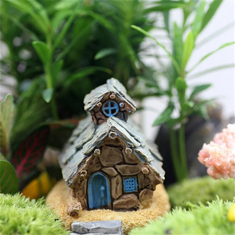 Сказочный Сад каменный дом из миниатюрюра в случайном стиле|decorative crafts mirrors|craft