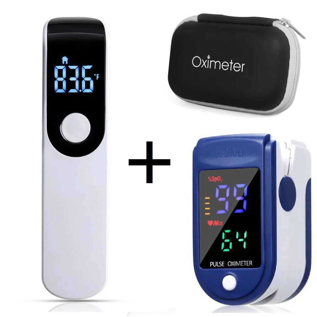 Пульсоксиметр Пальчиковый цифровой с TFT-экраном для измерения пульса и уровня