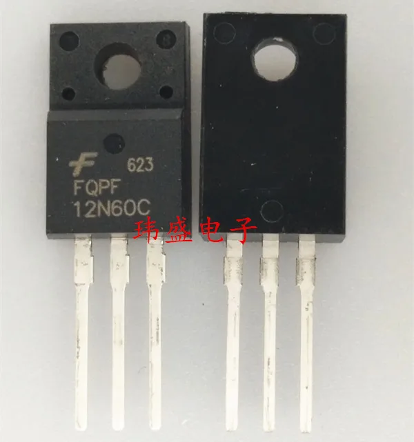 10 шт. FQPF12N60C FQPF12N60 12N60 600V12A | Электронные компоненты и принадлежности
