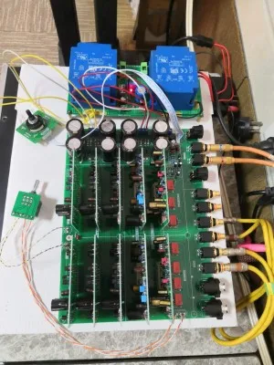 Lusya Accuphase C245 полностью сбалансированная плата предусилителя с 10 шт. доска 1 шт. Выберите Переключатель платы T1205