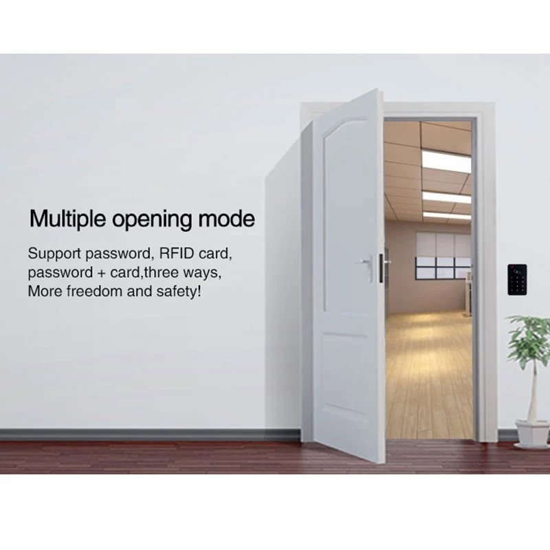 MOOL пресс-панель управление доступом Лер управление доступом Клавиатура RFID считыватель карт для умный дверной замок Система нажмите пароль доступа Contr