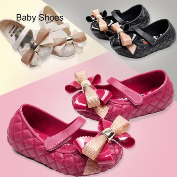 

2020 New Spring Summer Fashion Bow Children Shoes Sandals Soft Comfortable Sweet Baby Girls Shoes 3Colors Princess Shoes Sandals