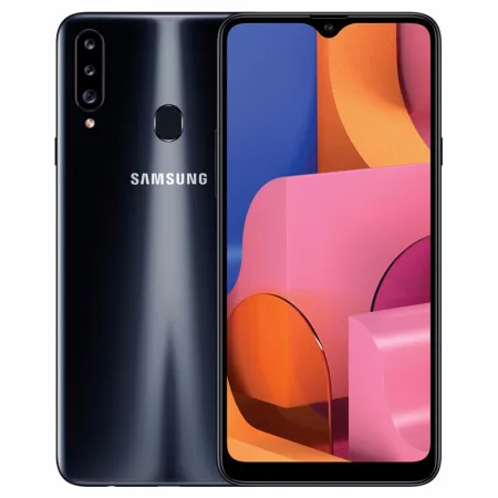 Новый оригинальный мобильный телефон samsung Galaxy A20s (SM-A2070) LTE 6,5 4G ram 64GB rom Snapdragon 450 МП камера заднего вида