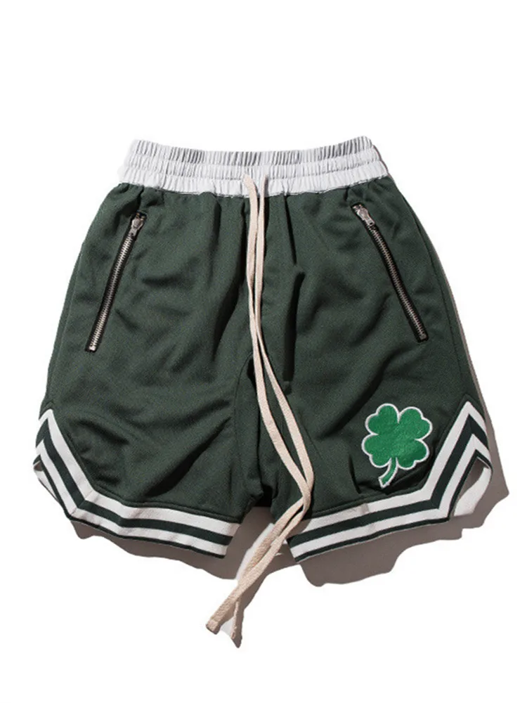 

Hip-hop popular brand shorts men's large size M-4XL loose sport high street short pants basketball training casual mesh pants