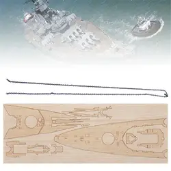 Деревянная колода с Анкерной цепочкой Супер набор обновления для Tamiya 1:350 немецкий линкор Tirpitz корабль модель сборки игрушки