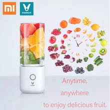 Xiaomi соковыжималка фруктовый Соковыжималка Портативный блендер домашний кухонный молочный коктейль оранжевый портативная соковыжималка xiaomi 3