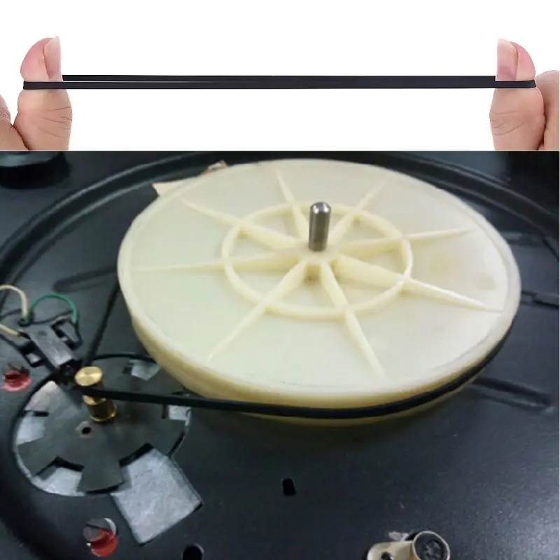 Rubber Belt Record Player Turntable Belt PL335 PL200Z PL281 PLX50 PLX340 PLZ81 PLZ82 PLZ91 PLZ92 PLZ93 PLZ94 PLZ460 PLZ560 2PCS