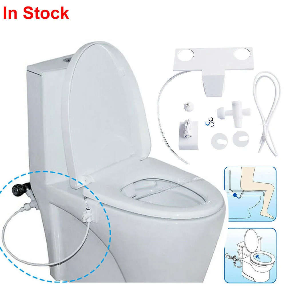 Non Electric Bidet Attachment Bidet Toilet Seat Self Cleaning Nozzle