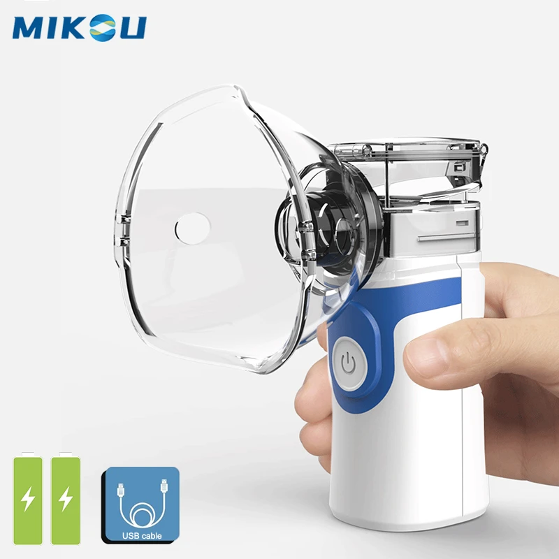Nebuliseur Ultrasonique Portatif Pour Bebe Et Adulte Mini Atomiseur Rechargeable Respirateur Inhalateur Soins A Domicile Nebuliseur A Mailles Aliexpress