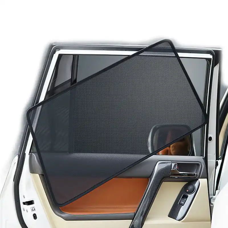 2個の磁気車のフロントサイドウィンドウサンシェードベンツsクラスw2 W221 Gl Gla Glc Gle Glk Gls太陽シールド自動車カーテンカバー サイドウィンドウ サンシェード Aliexpress