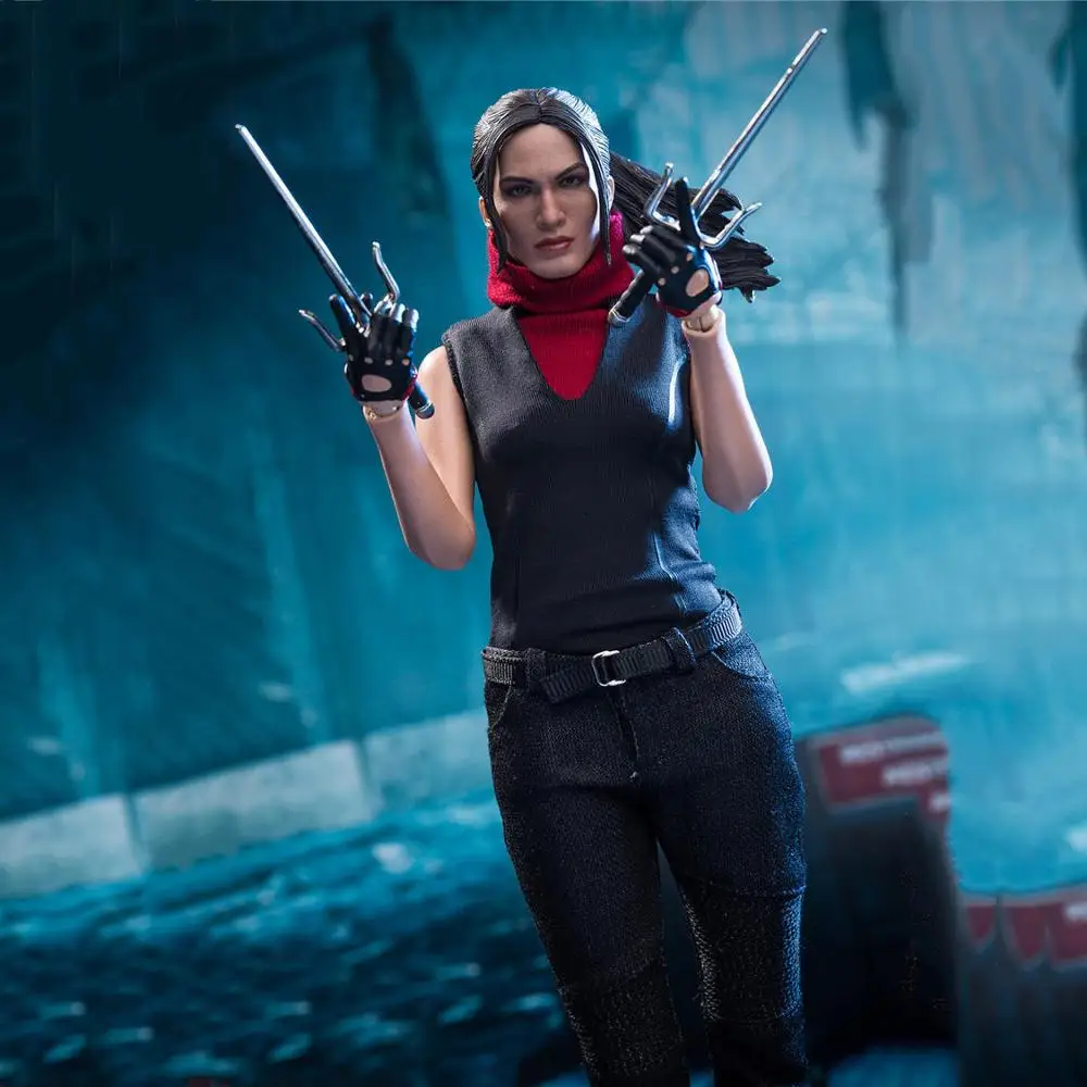 

For Collection Full Set 12'' SST014 Model Toys 1/6 Night Devil Hero Elektra Heroine Action Figure Model for Fans Gifts