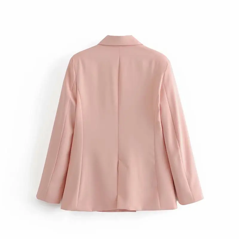 

2018 Europe And America Fashion New Style Two-Button Suit Jacket Women's 6574