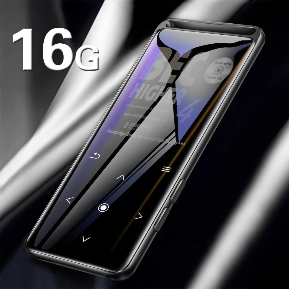 M6 MP3-плеер с Bluetooth Сенсорный экран и встроенный 16G HiFi портативный Walkman с радио/FM/запись электронная книга mp3-плеер