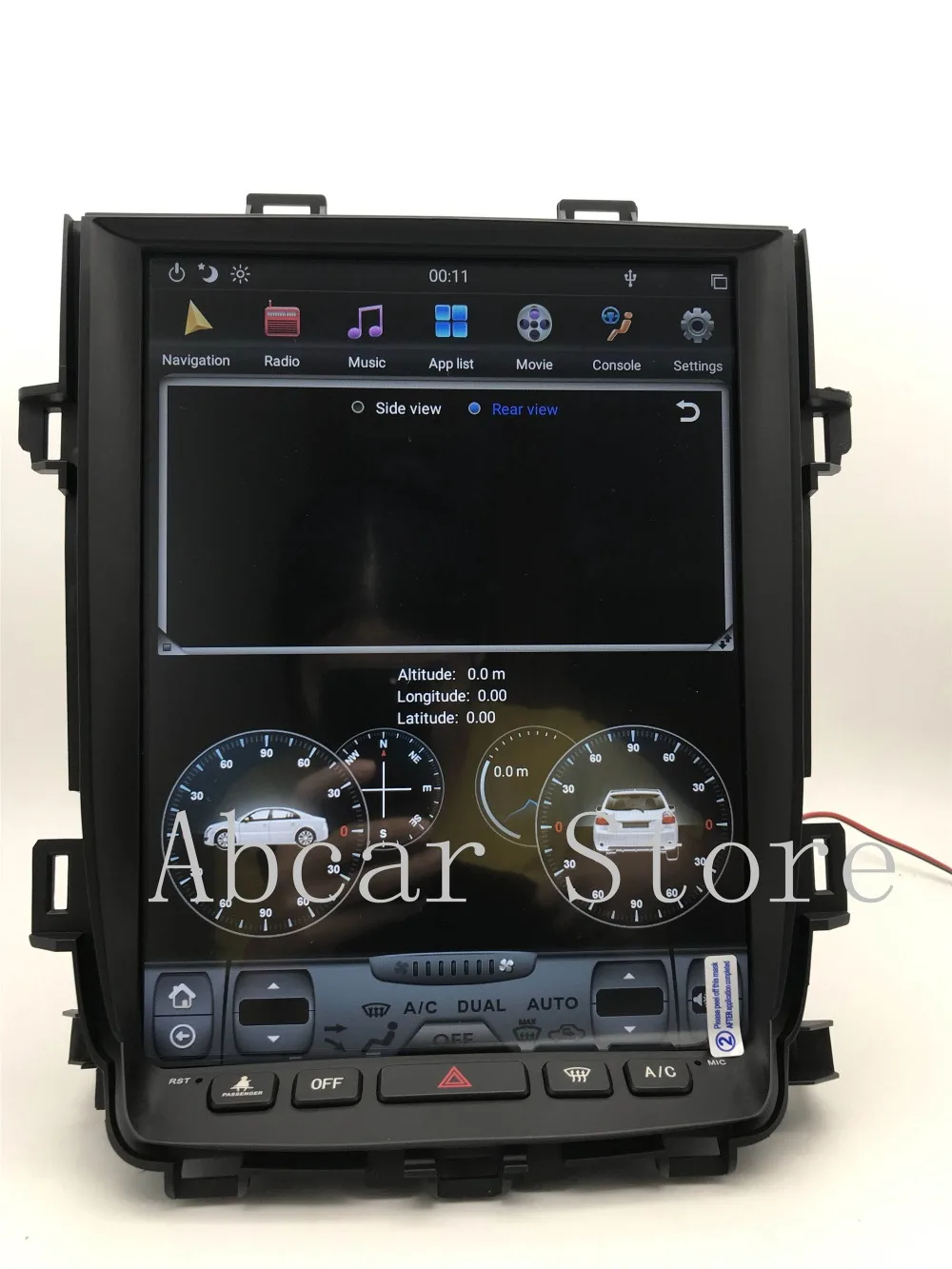 Tesla стиль Android 8,1 автомобильный dvd-плеер gps навигация для Toyota alphard Vellfire 20 серии 2007- PX6 радио CARPLAY HDMI