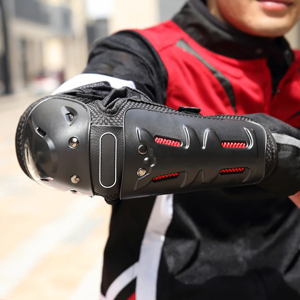 4PCS Cycling Knee Brace and Elbow Guards Bicycle MTB Bike Motorcycle Riding Soft EVA Padding Tough PE Capsid Riding Protection
