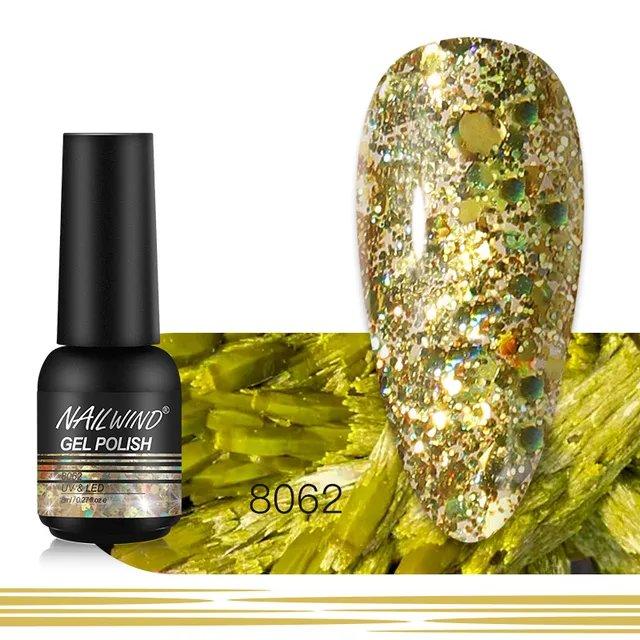 Nailwind Gel Nail Polish 8ml Semi Permanent Varnish Nail Art All for Manicure Need UV LED lamp Base Top coat Nails Gel Polish NE118062