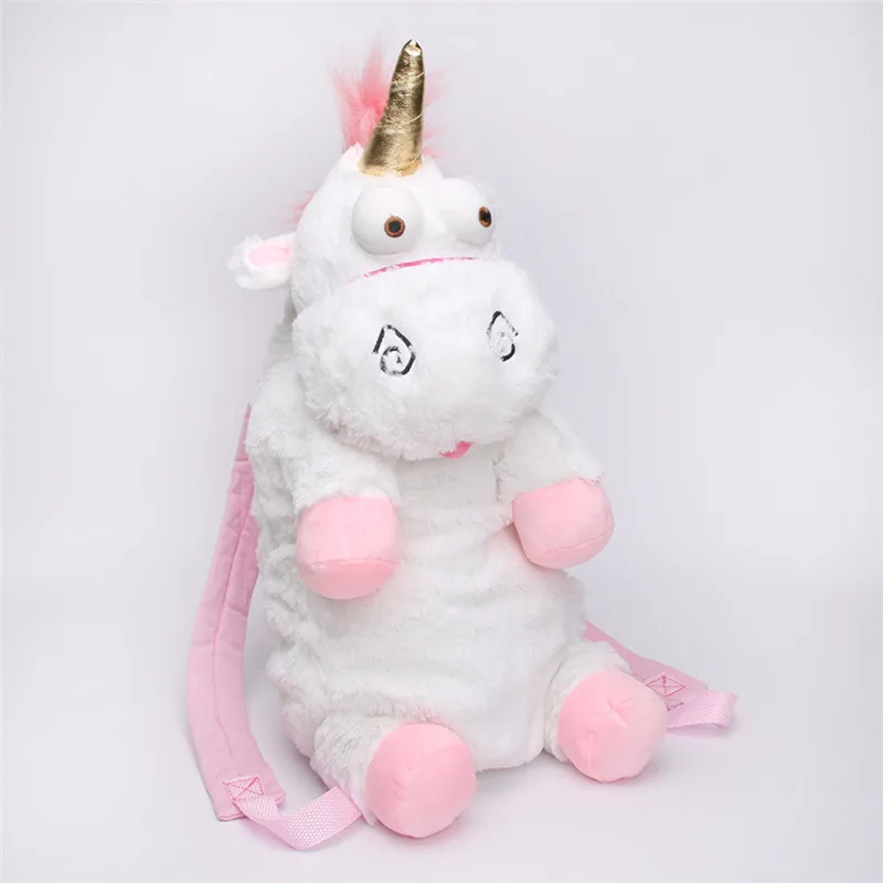 New Big Size 60cm Unicorn Plush Backpack Toys Cute Kids Travel Bag Movie Cartoon Unicorns Princess Girls Cosplay Backpack (6)