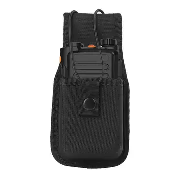 

Universal Radio Case Holder Nylon Pouch Bag for Two Way Radios Walkie Talkies holster 97mm x 77mm x 45mm