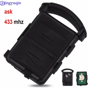 

jingyuqin 5p 2B ASK 433Mhz Remote Control Key Smart Car Key for Vauxhall for Opel Corsa C Meriva Tigra Combo Van without Blade