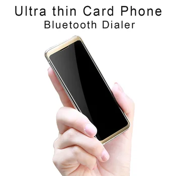 

Original S8 Ultra thin Card Phone Bluetooth Dialer Mini Celular Students 1.54"inch Dustproof Shockproof Luxury Call Mobile phone